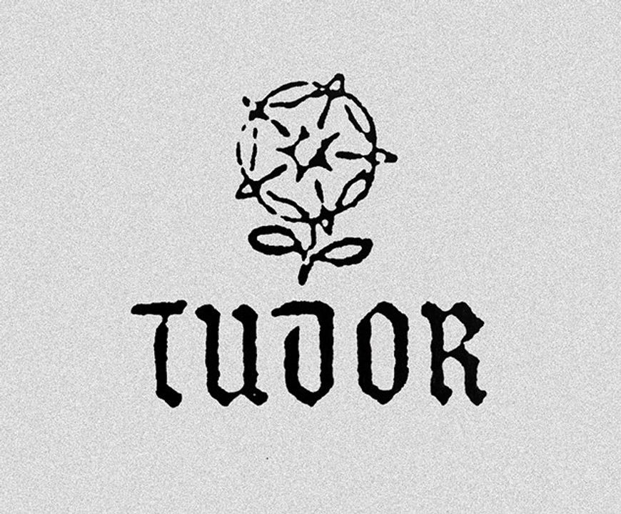 Tudor s logem růže 