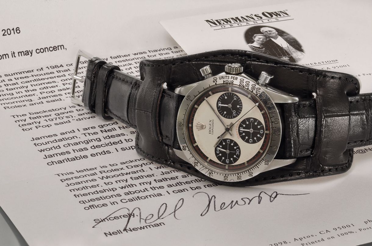 Rolex Daytony Paula Newmana prodány za rekordní sumu