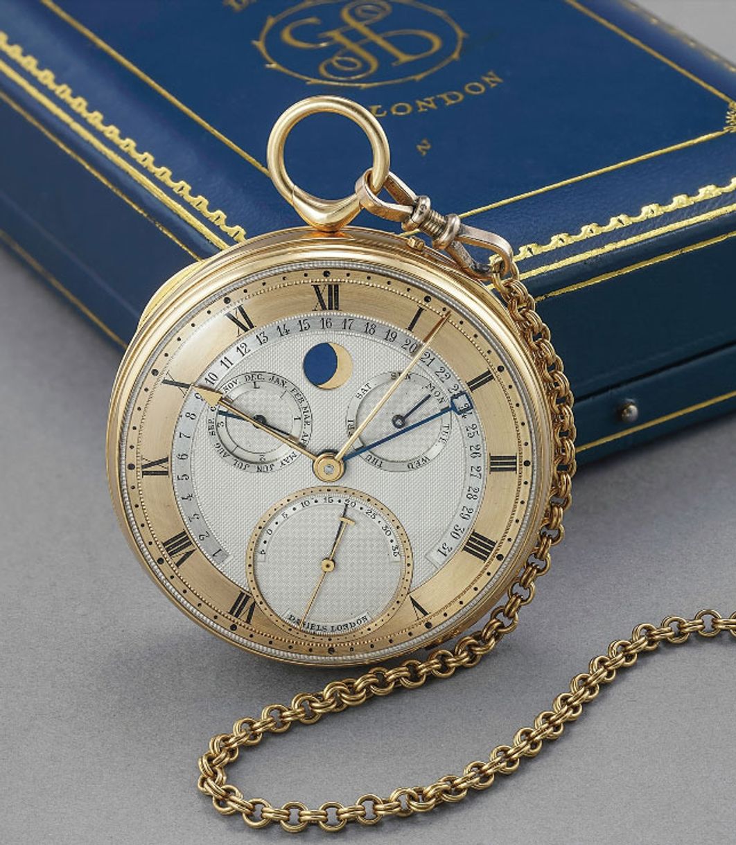 Výsledky aukce s hodinkami George Danielse 