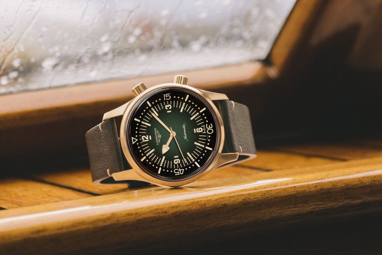 Longines Legend Diver Watch - bronzový nádech pro potápěčské hodinky 