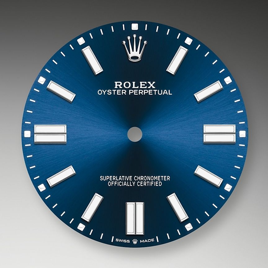 Zářivě modrý číselník - Oyster Perpetual 41