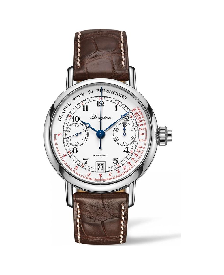 The Longines Pulsometer Chronograph Strap XL