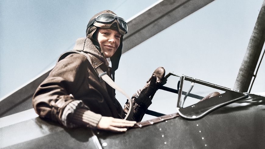 Amelia Earhartová, letkyně 