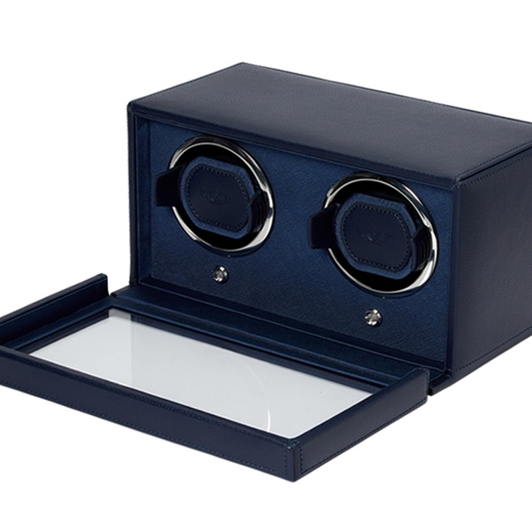 Cub Double Watch Winder with Cover