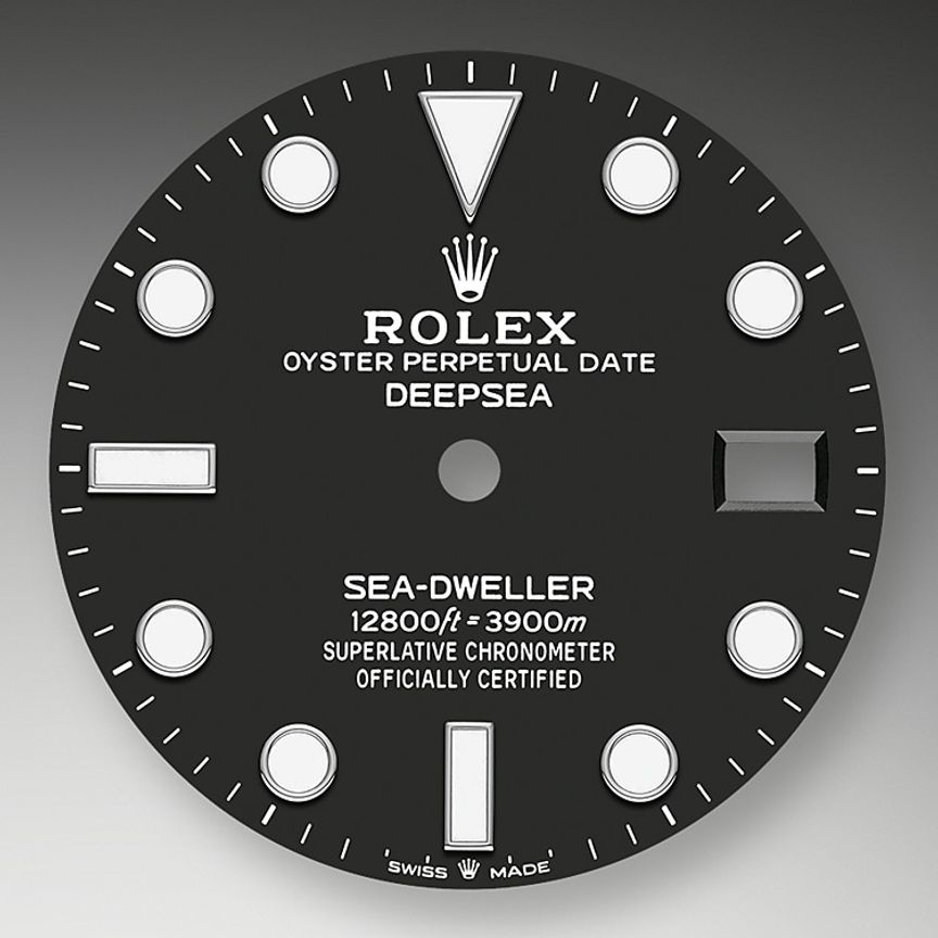 Černý číselník - Rolex Deepsea