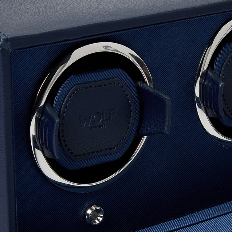 Cub Double Watch Winder with Cover